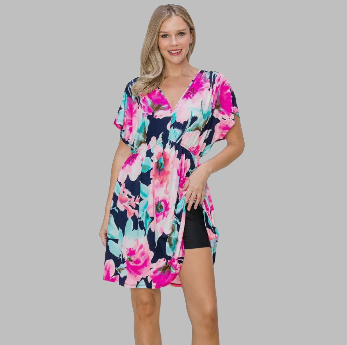 Peek-A-Boo Floral Dress