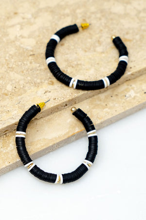 Bead Hoop Earrings - Sweet Teens Boutique