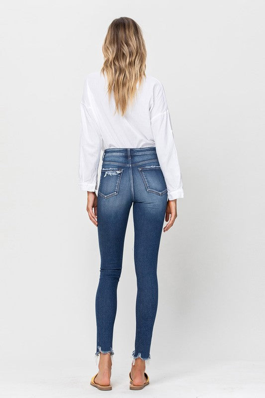 Sassy High Rise Skinny Jeans