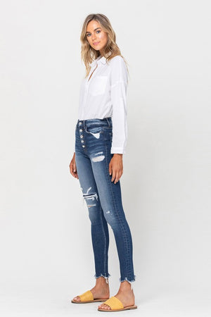 Sassy High Rise Skinny Jeans