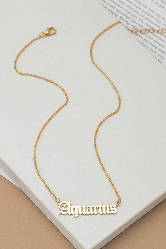 My Zodiac Necklace