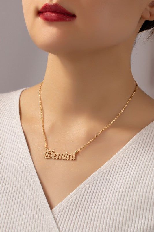 My Zodiac Necklace