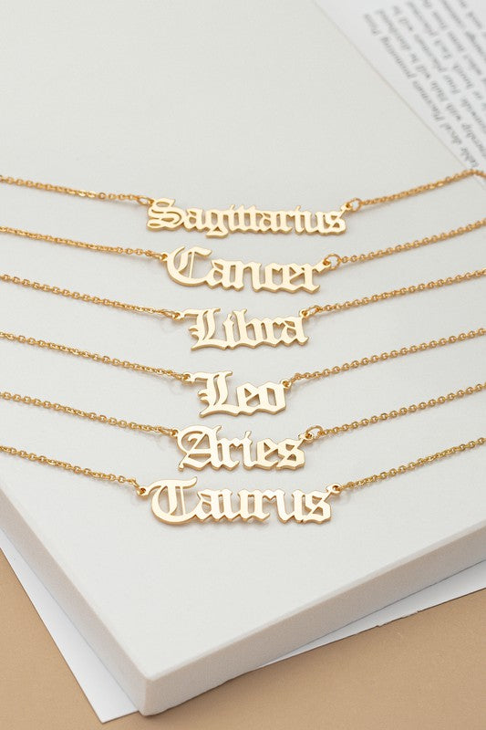 My Zodiac Necklace