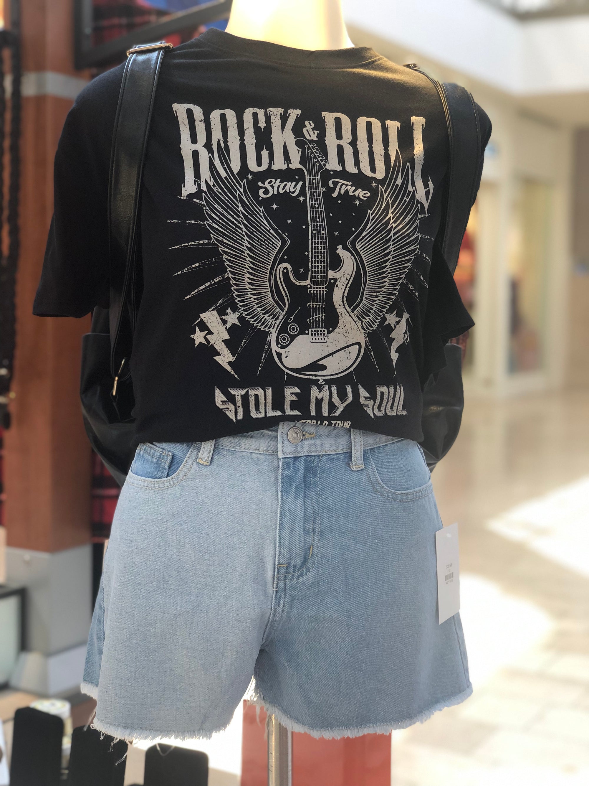 Rock and Roll Lighting Graphic tee