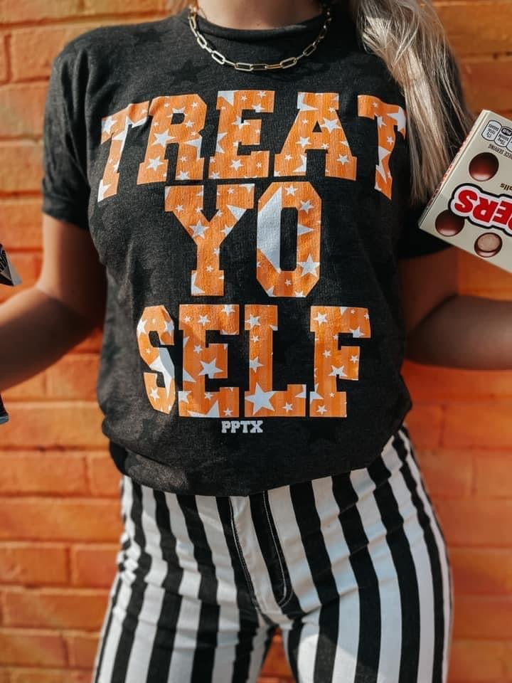 Treat Yo Self Graphic Tshirt