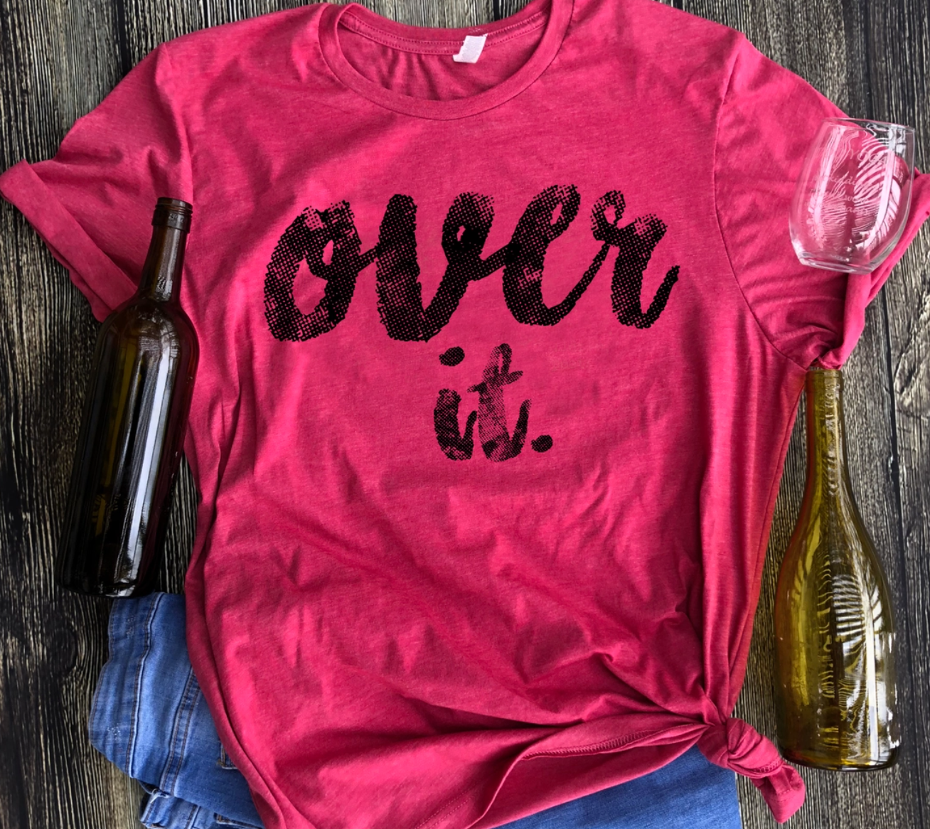 Over It Graphic Tshirt