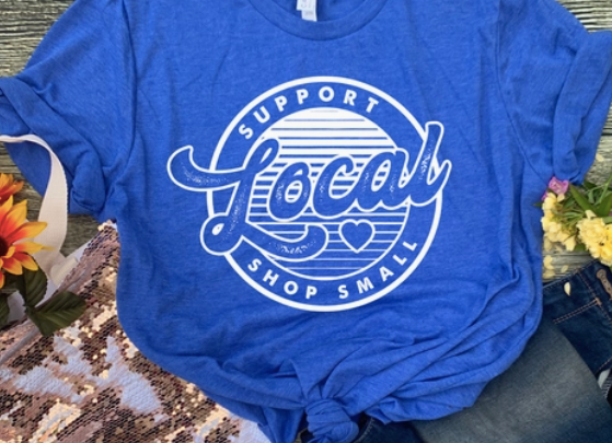 Support Local Shop Small Tshirts