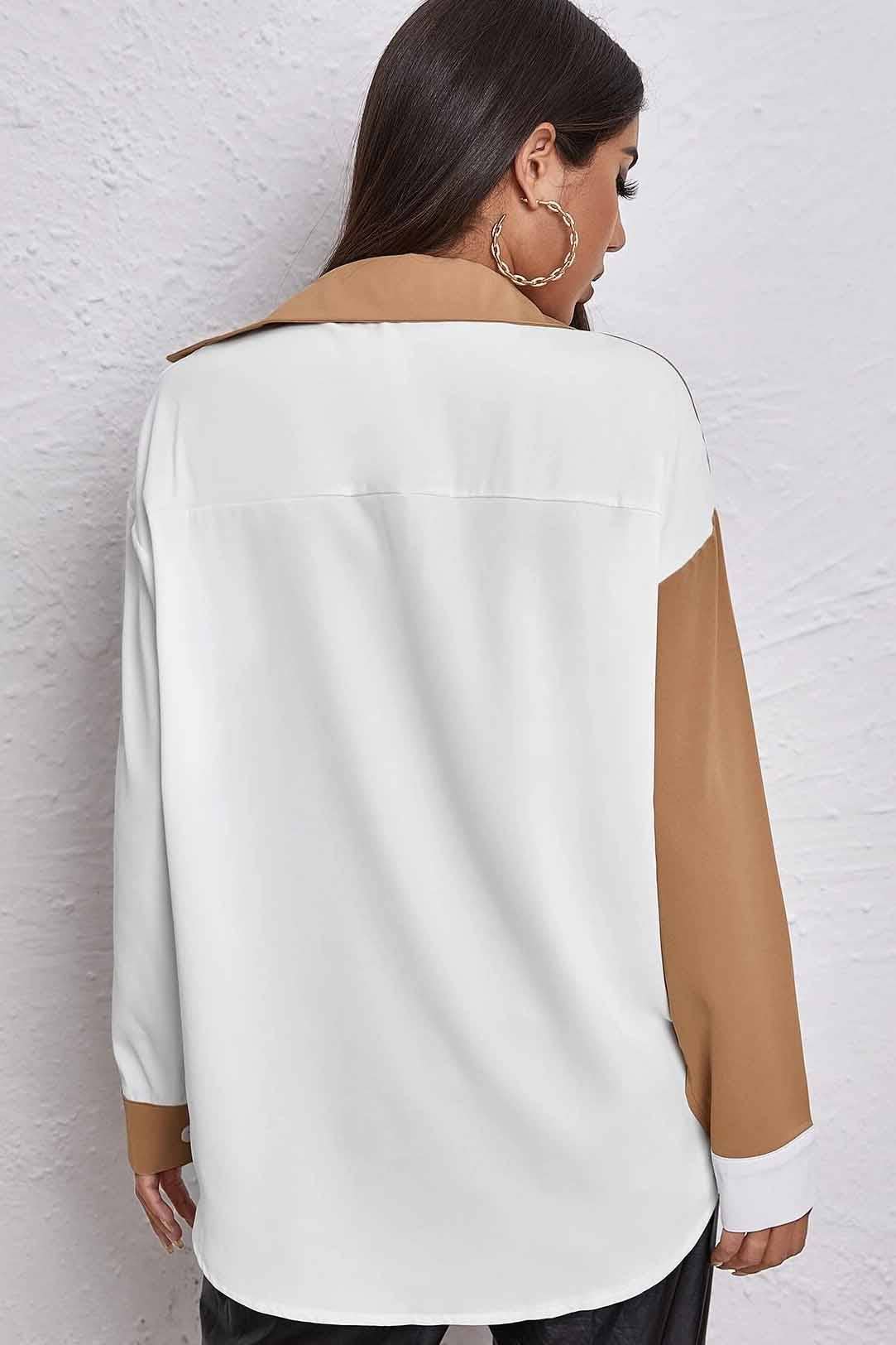 Vanessa Two Toned Blouse