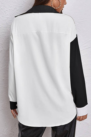 Vanessa Two Toned Blouse