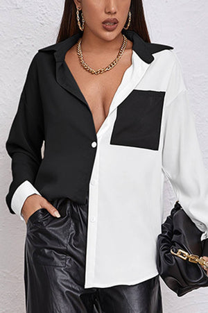 Vanessa Two Toned Blouse